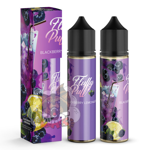Fluffy Puff Organic - Blackberry Lemonade [ Набір 0 / 3 mg, 60 ml ]  для Vape, 290 грн.