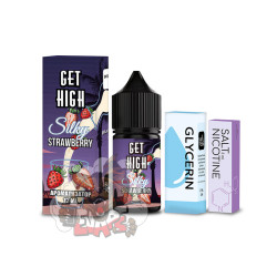 Get High Salt - Silky Strawberry [ Набір, 50 mg, 30 ml ]