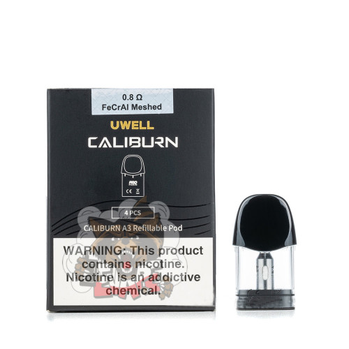 Картридж UWELL CALIBURN 0.8 / 1.0 Om цена 119 грн. в eVape