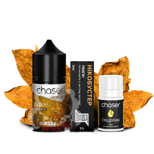 Chaser For Pods - Табак [ Набор 50 mg, 30 ml ] для Vape, 350 грн.