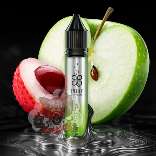 Lucky Chrome Salt - Green Apple Lychee [ Набір 50 / 65 mg, 30 ml ] для Vape, 380 грн.