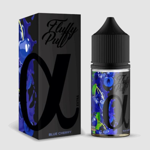 Fluffy Puff Alpha Salt - Blue Cherry [ Набір 25 / 50 mg, 30 ml ] для Vape, 300 грн.