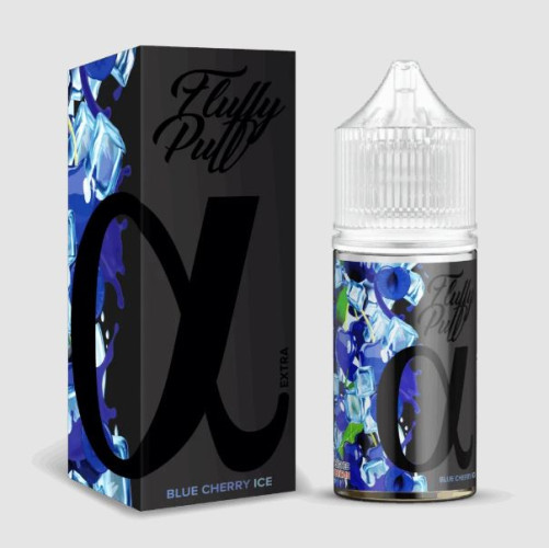 Fluffy Puff Alpha Salt - Blue Cherry Ice [ Набір 25 / 50 mg, 30 ml ] для Vape, 300 грн.
