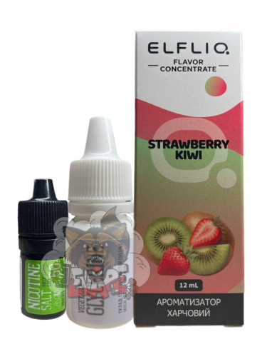 ELFLIQ - Strawberry Kiwi [ Набір 50 mg, 30 ml ] для Vape, 400 грн.