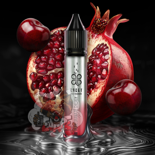 Lucky Chrome Salt - Pomegranate Cherry [ Набір 50 / 65 mg, 30 ml ] для Vape, 380 грн.