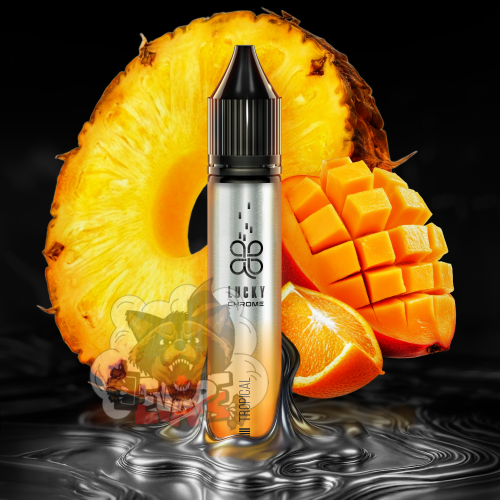 Lucky Chrome Salt - Tropical [ Набір 50 / 65 mg, 30 ml ] для Vape, 380 грн.