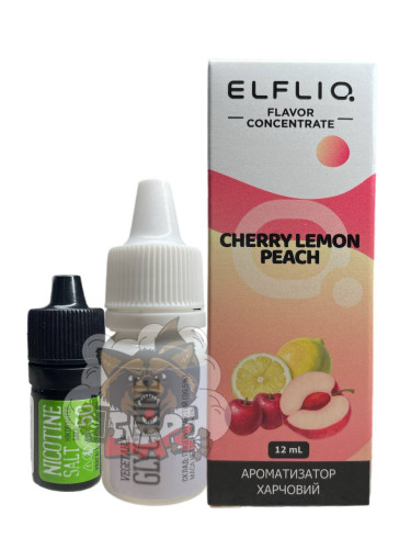 ELFLIQ - Cherry Lemon Peach [ Набір 50 mg, 30 ml ] для Vape, 400 грн.