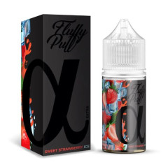 Fluffy Puff Alpha Salt - Sweet Strawberry Ice [ Набір 25 / 50 mg, 30 ml ]