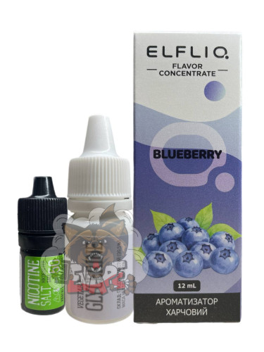 ELFLIQ - Blueberry [ Набір 50 mg, 30 ml ] для Vape, 400 грн.