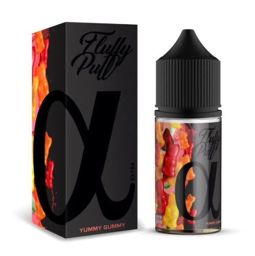 Fluffy Puff Alpha Salt - Yummy Gummy [ Набір 25 / 50 mg, 30 ml ] для Vape, 300 грн.