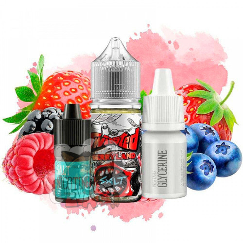 Twisted Salt - Berryland [ Набір 25 / 50 mg, 30 ml ] для Vape, 250 грн.