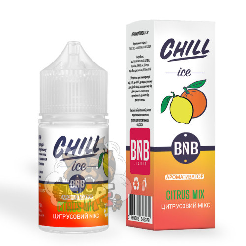 BnB Liquid Chill Salt - Citrus Mix [ Набір 30 / 50 mg, 30 ml ]  для Vape, 240 грн.