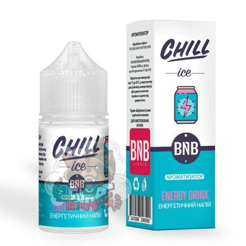 BnB Liquid Chill Salt - Energy Drink [ Набір 30 / 50 mg, 30 ml ] для Vape, 240 грн.
