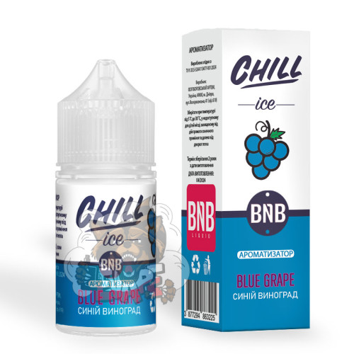 BnB Liquid Chill Salt - Blue Grape [ Набір 30 / 50 mg, 30 ml ]  для Vape, 240 грн.