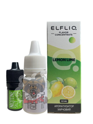 ELFLIQ - Lemon Lime [ Набір 50 mg, 30 ml ] для Vape, 400 грн.