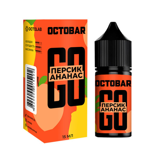 OCTOBAR GO - Персик Ананас [ Набір 50 mg, 30 ml ] — фото 1