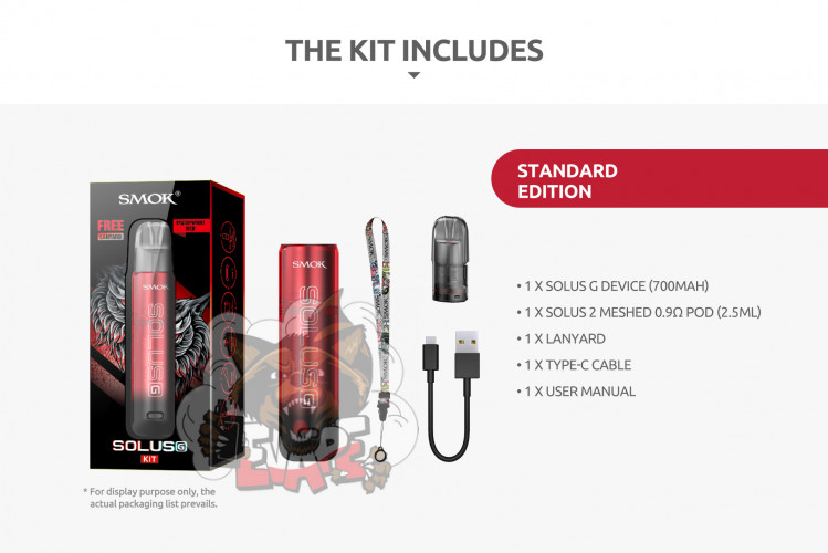 Купить Smok Solus G Pod Kit  электронная сигарета, цена 428 грн., в Днепре, Киеве