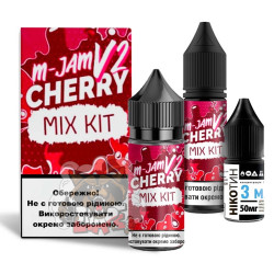 FlavorLab M-JAM V2 - Cherry [ Набір 50 mg, 30 ml ] 