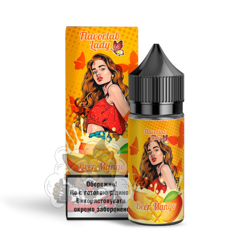 FlavorLab Lady - Beer Mango [ Набір 50 mg, 30 ml ]   для Vape, 263 грн.