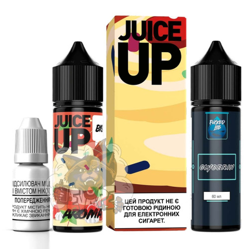 FUCKED Juice Up Organic - Biscuit [ Набір 0 / 3 mg, 60 ml ] для Vape, 270 грн.