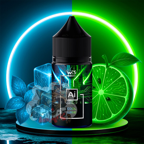 WES Ai - Cool Lime [ Набір 50 mg, 30 ml ] для Vape, 340 грн.