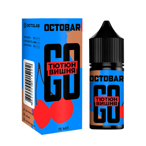 OCTOBAR GO - Тютюн Вишня [ Набір 50 mg, 30 ml ] — фото 1