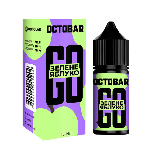 OCTOBAR GO - Зелене Яблуко [ Набір 50 mg, 30 ml ] — фото 1