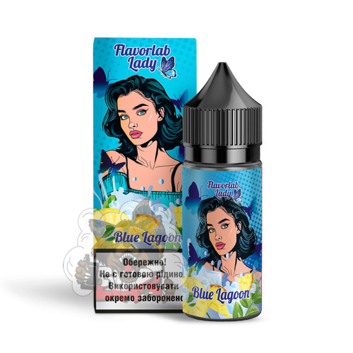 FlavorLab Lady - Blue Lagoon [ Набір 50 mg, 30 ml ]  для Vape, 350 грн.