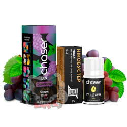 CHASER LUX - Grape Mint [ Набор 50 / 65 mg, 30 ml ] 