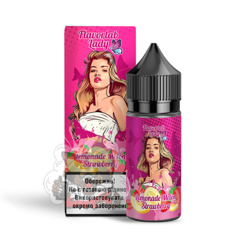 FlavorLab Lady - Lemonade Melon Strawberry [ Набір 50 mg, 30 ml ]   для Vape, 245 грн.
